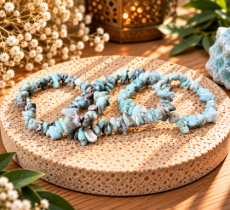 ARMLAR Armband Larimar – 8 mm