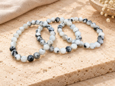 ARMMAA Bracelet Pierre de lune – 8 mm