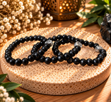 ARMONY Armband Onyx – 8 mm