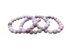 ARMPIN Armband Pink zebra – 8 mm