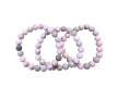 ARMPIN Armband Pink zebra – 8 mm
