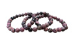 ARMRHO Armband Rhodoniet – 8 mm