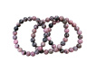 ARMRHO Armband Rhodoniet – 8 mm