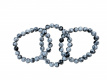 ARMSNE-OBS Armband Sneeuwvlok Obsidiaan – 8 mm