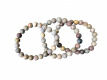 ARMVER Armband Versteend hout – 8 mm