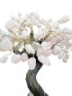 BRA04 Levensboom met Rozenkwarts 35/40cm