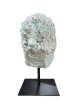 BRA06 Amazonite sur socle ca. 18cm