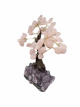 BRA25 Rose Quartz Tree of Life – approx. 20 cm
