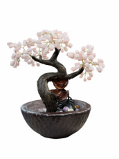 BRA30R Edelsteenboom fontein met Amethist