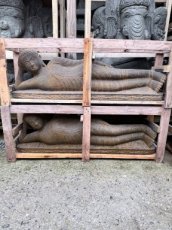 BU74R Bouddha couché 100cm