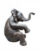 Zittende olifant 100cm