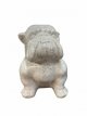 Sitting English Bulldog in Terrazzo Stone