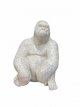 Zittende Gorilla in Terrazzo Steen 37cm