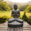 Zittende Boeddha pray 60cm