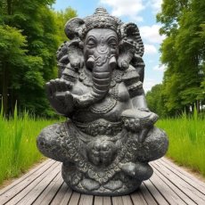 CGA06 Zittende Ganesha 80cm