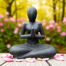 CYO01 Zittende Yoga Greeting Vrouw 60cm