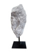 E829 Howlite on metal stand – 20.5 cm
