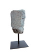 E873 Amazonite on metal stand – 20.5 cm