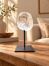 EDEVOBER Bergkristal op voet – ca. 9–10 cm