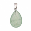 EDHA008 Druppelhanger Aventurijn groen – 2,5 × 1,7 cm