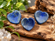 EHAR03 Hart duimsteen Lapis lazuli – 30 mm