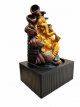 FON05 Zittende Ganesha fontein 54cm