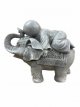 Elephant with Monk