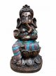 FON16 Zittende Ganesha - 25,5cm