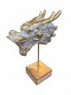 FON40 Feng Shui Drakenhoofd op Voet 42cm