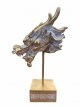FON41 Feng Shui Drakenhoofd op Voet 33cm