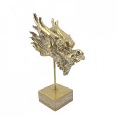 FON41 Feng Shui Dragon Head on Stand