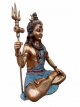 FON46 Zittende Shiva met Drietand