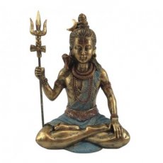 FON46 Zittende Shiva met Drietand