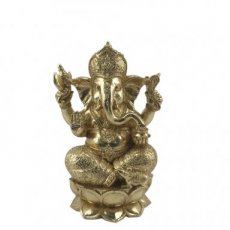 FON52 Gouden Zittende Ganesha