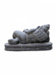GA10 Liggende Ganesha in steen – 57 cm