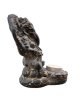 GA22 Ganesha tea light holder 14cm