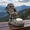 GA22 Ganesha tea light holder 14cm