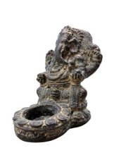 GA22 Ganesha tea light holder 14cm