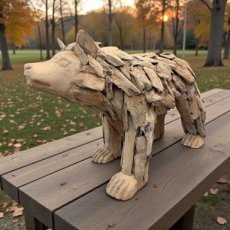 HJA02 Lopende Beer – 70 cm