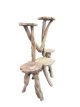 HJA24 Plantenstaander Driftwood – 120 x 100 x 40 cm, 5 Plateaus