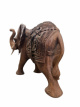HRA28 Elephant 30cm bali carved
