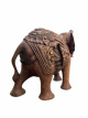 HRA28 Elephant 30cm bali carved