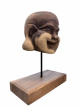 HRA30 Happy Boeddha head on stand