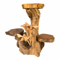 HRA39 Stand wood 3steps Bee