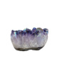 K032 Amethist aura cluster - 7 cm