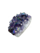 K032 Amethist aura cluster - 7 cm