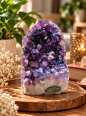 K050 Amethist Aura Cluster - 10 cm