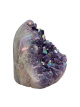 K076 Amethist aura cluster - 8 cm