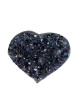 K093 Amethist Aura Hart - 12,5 cm