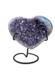 K102 Amethist Aura Hart - 12 cm